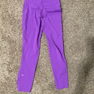 Lululemon Athletica Vibrant Purple Leggings